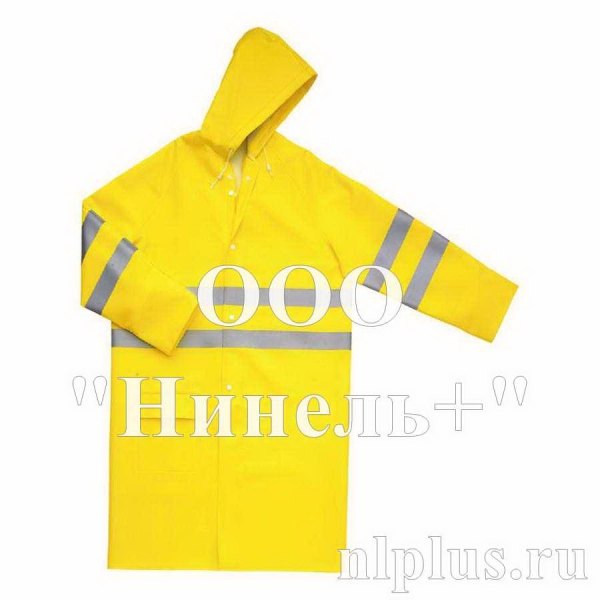 Сигнальный влагостойкий плащ MA605