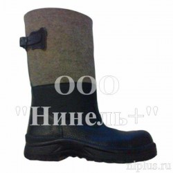 Сапоги утепленные, комбинированные